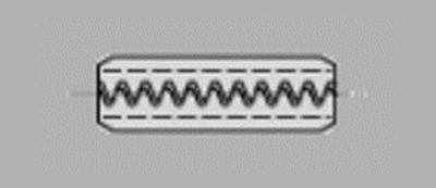 Prometall srl - SPINE ELASTICHE CON FESSURA DENTATA