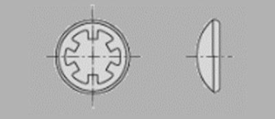 Prometall srl - FISSATORI ELASTICI CON CALOTTA