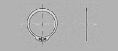 Prometall srl - ANELLI ELASTICI PER ALBERI (SEEGER ESTERNI)