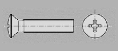 Prometall srl - VITI TESTA SVASATA CALOTTA CON IMPRONTA CROCE