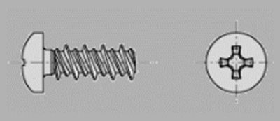 VITI HI-LO TESTA CILINDRICA CON IMPRONTA PHILIPS S/PUNTA