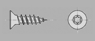 Prometall srl - VITI TRUCIOLARI TESTA PIANA SVASATA CON IMPRONTA TORX