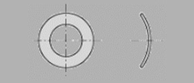 Prometall srl - RONDELLE ELASTICHE CURVE