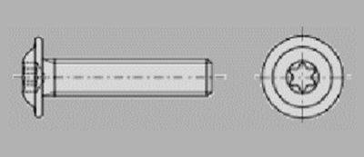 Prometall srl - VITI TESTA BOMBATA FLANGIATA CON IMPRONTA TORX