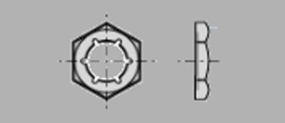 Prometall srl - DADI ESAGONALI ELASTICI (PALLMUTERN)