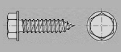 Prometall srl - VITI AUTOFILETTANTI TESTA ESAGONALE FLANGIATA C/PUNTA