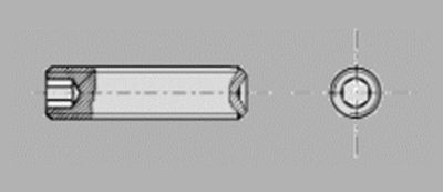 Prometall srl - GRANI PUNTA COPPA CON ESAGONO INCASSATO
