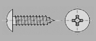Prometall srl - VITI AUTOFILETTANTI TESTA MEZZA TONDA CON IMPRONTA PHILIPS