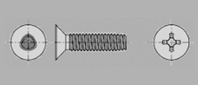 Prometall srl - VITI TRILOBATE TESTA PIANA SVASATA CON IMPRONTA PHILIPS