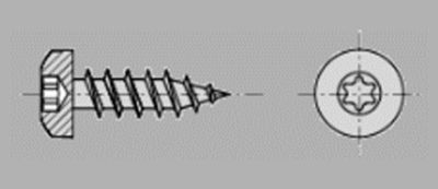 Prometall srl - VITI TRUCIOLARI TESTA CILINDRICA CON IMPRONTA TORX