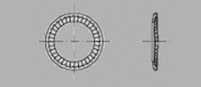 Prometall srl - RONDELLE DI SICUREZZA ZIGRINATE (TIPO SCHNORR)
