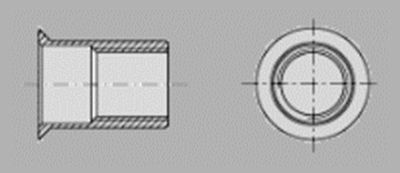 Prometall srl - INSERTI FILETTATI GAMBO CILINDRICO TESTA SVASATA
