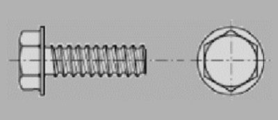 Prometall srl - VITI AUTOFILETTANTI TESTA ESAGONALE FLANGIATA S/PUNTA