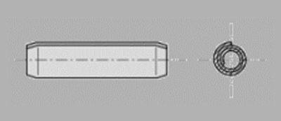 Prometall srl - SPINE ELASTICHE A SPIRALE NORMALI