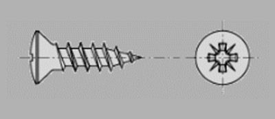 Prometall srl - VITI TRUCIOLARI TESTA SVASATA CALOTTA CON IMPRONTA POZI