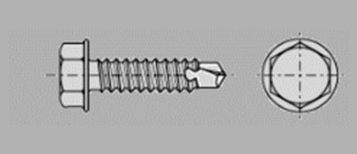 Prometall srl - VITI AUTOPERFORANTI TESTA ESAGONALE FLANGIATA
