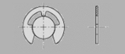 Prometall srl - ANELLI ELASTICI RADIALI (BENZING) SFUSI O STECCATI