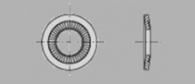Prometall srl - RONDELLE CONICHE CONTACT SERIE STRETTA - MEDIA - LARGA