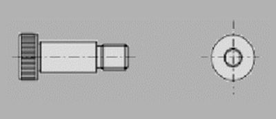 Prometall srl - VITI TESTA CILINDIRCA CON CODOLO RETTIFICATO  CON ESAGONO INCASSATO