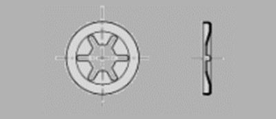 Prometall srl - FISSATORI ELASTICI A CORONA PER ALBERI