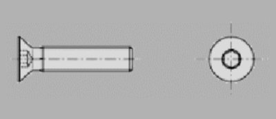 Prometall srl - VITE TESTA PIANA SVASATA CON ESAGONO INCASSATO